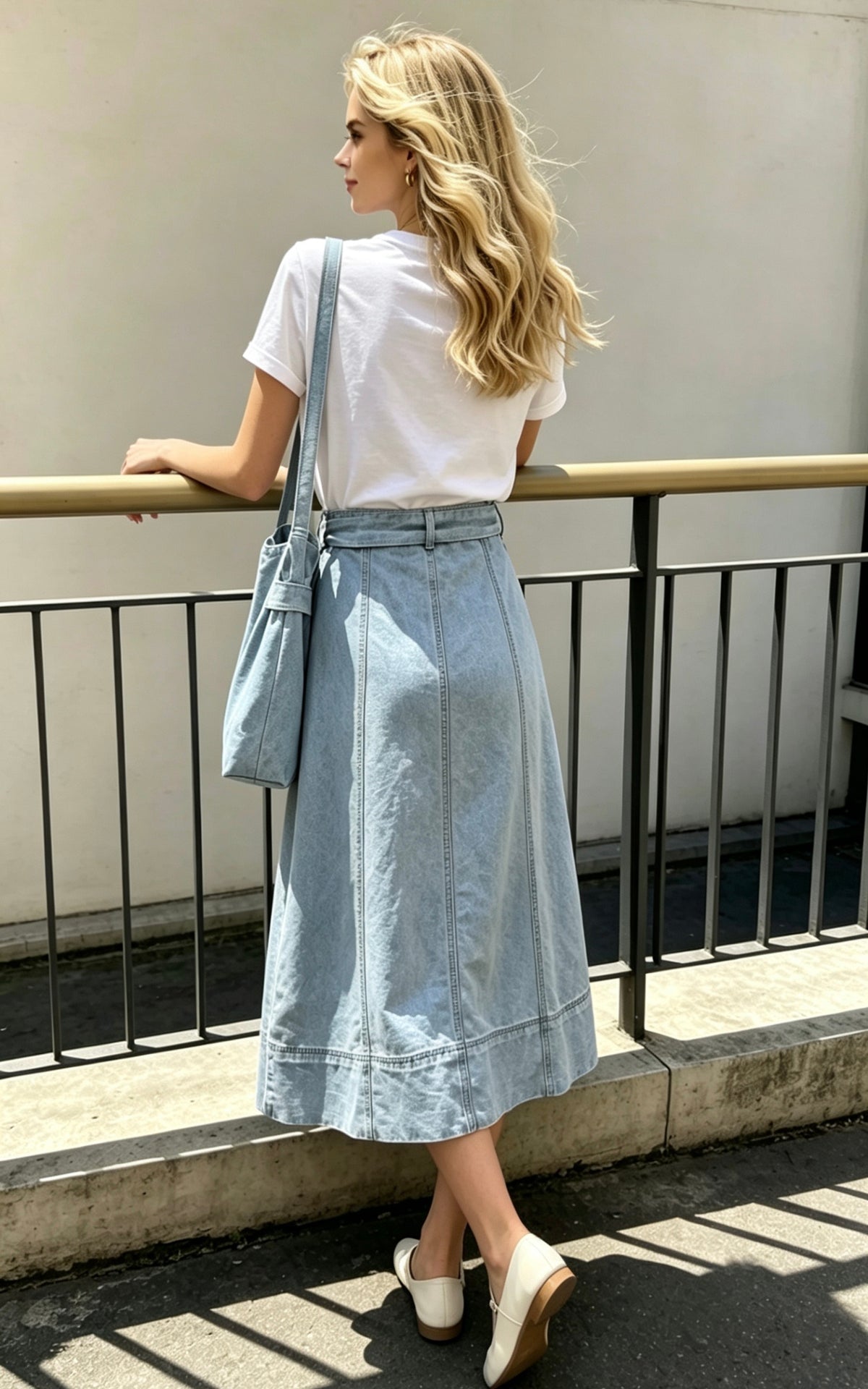 JUPE DENIM ODILE