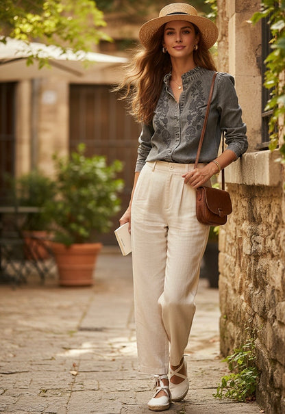 BLOUSE DENIM EGLANTINE