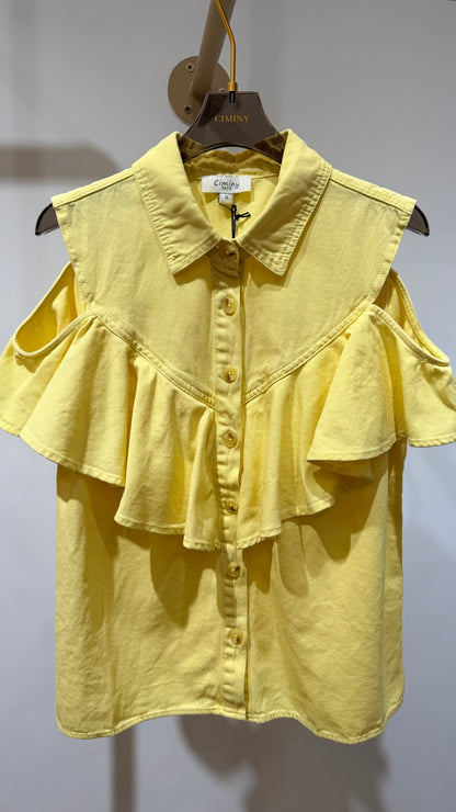 CHEMISE COTON VOLANT JENNY