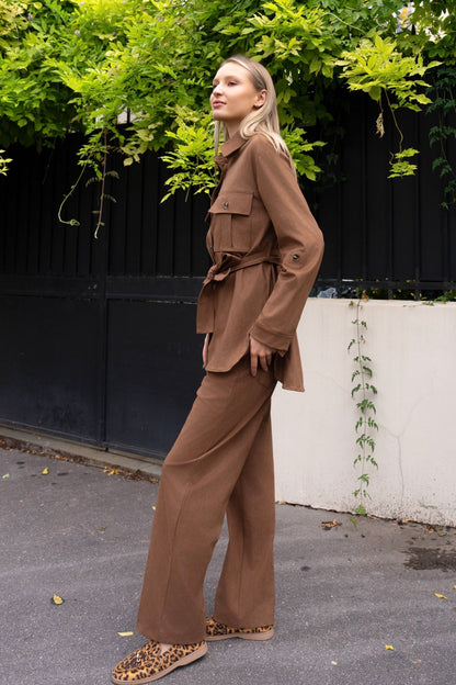 VESTE SUÉDINE NELCIA