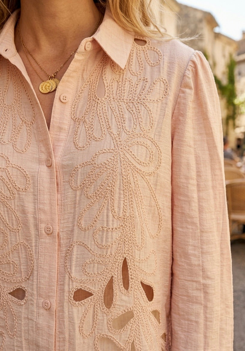 CHEMISE BRODÉE DYLIA