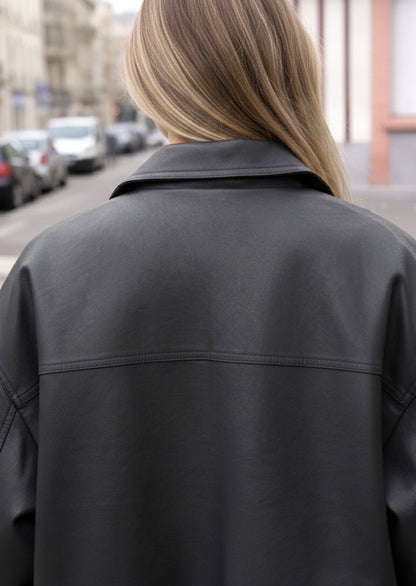 BLOUSON SIMILICUIR THAÏS