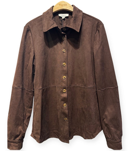 CHEMISE SUÉDINE THALYA