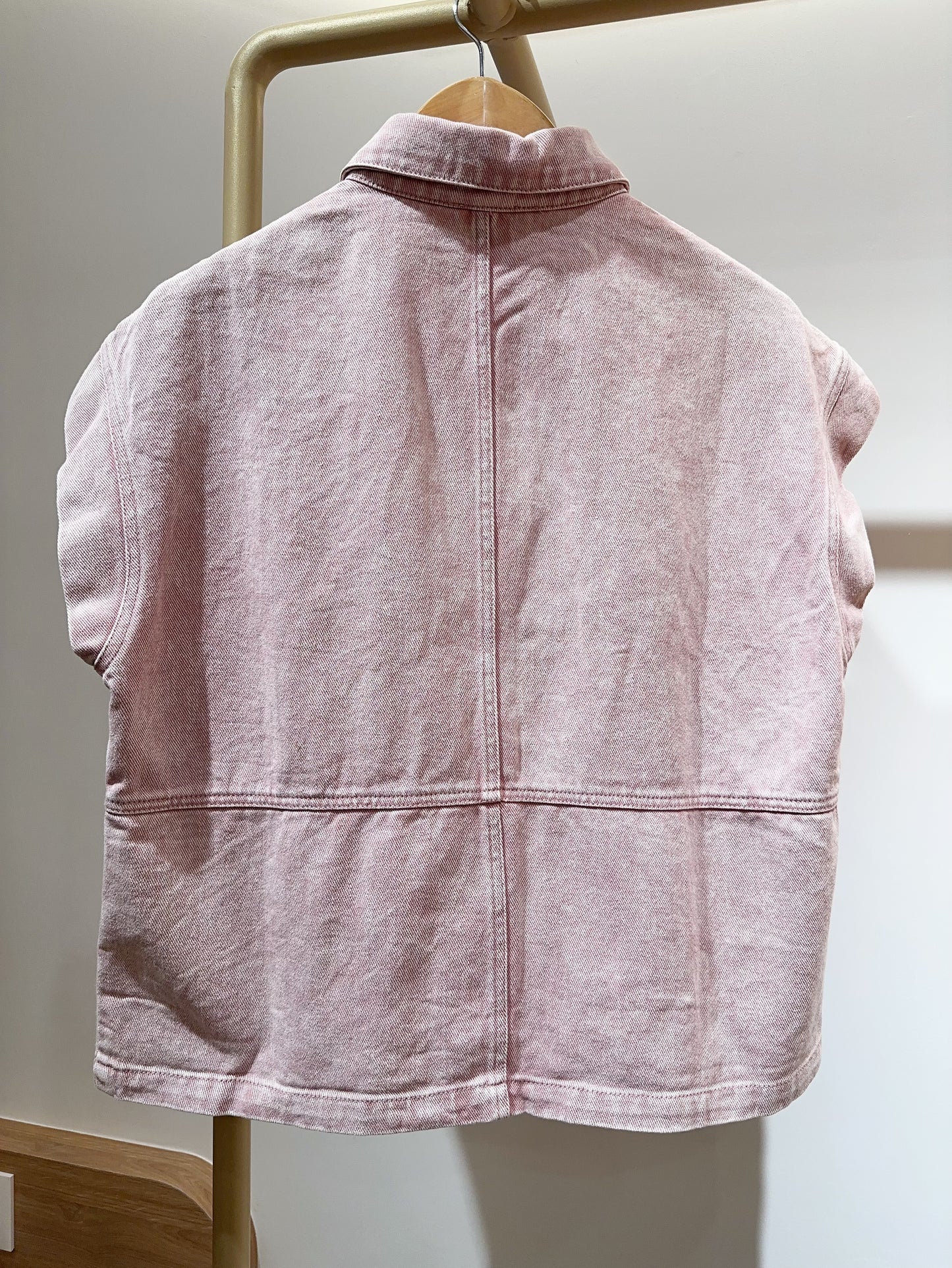 GILET DENIM COLORÉ ÉPIPHANIE