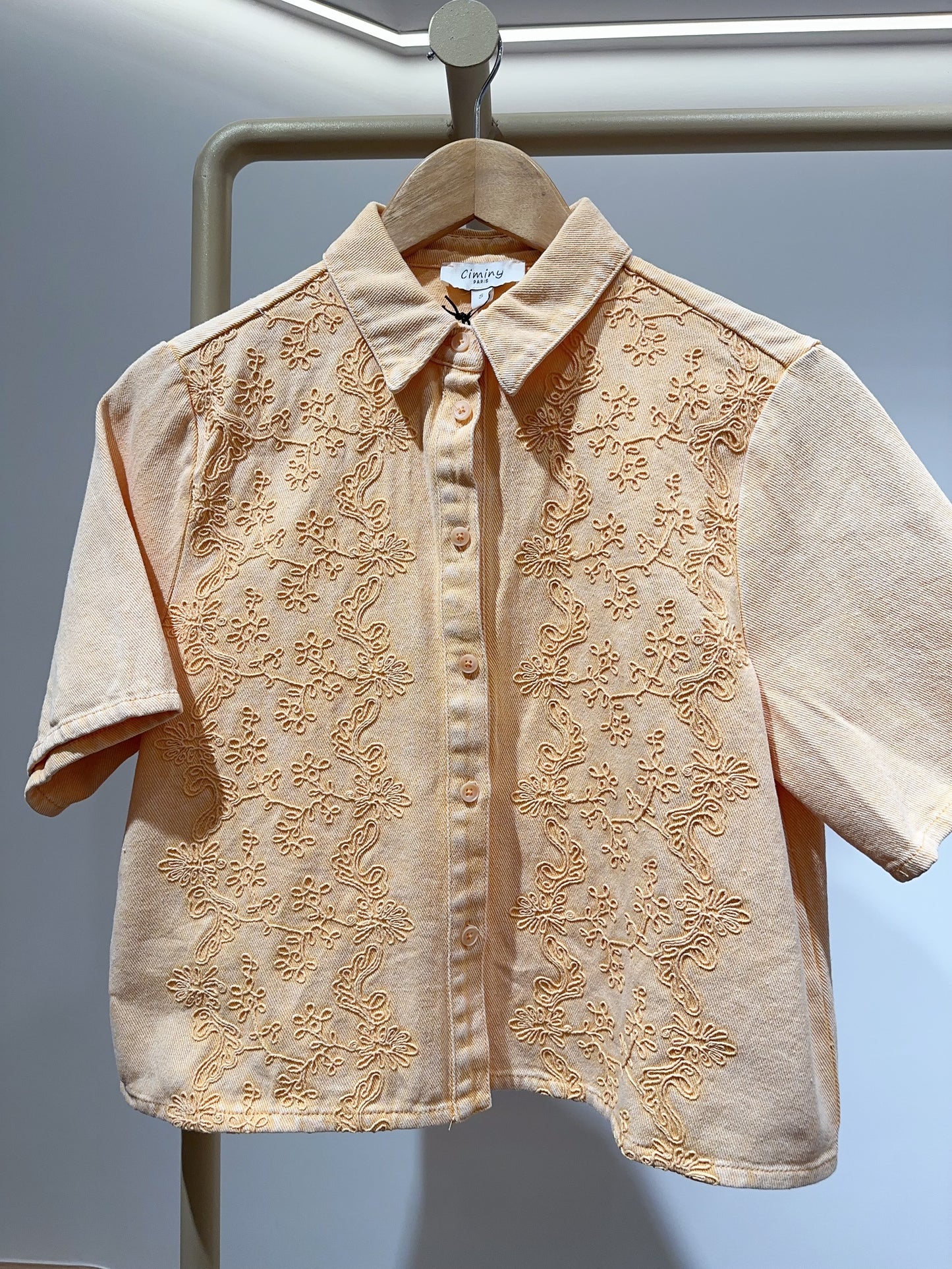 VESTE DENIM BRODÉE THOMASSINE