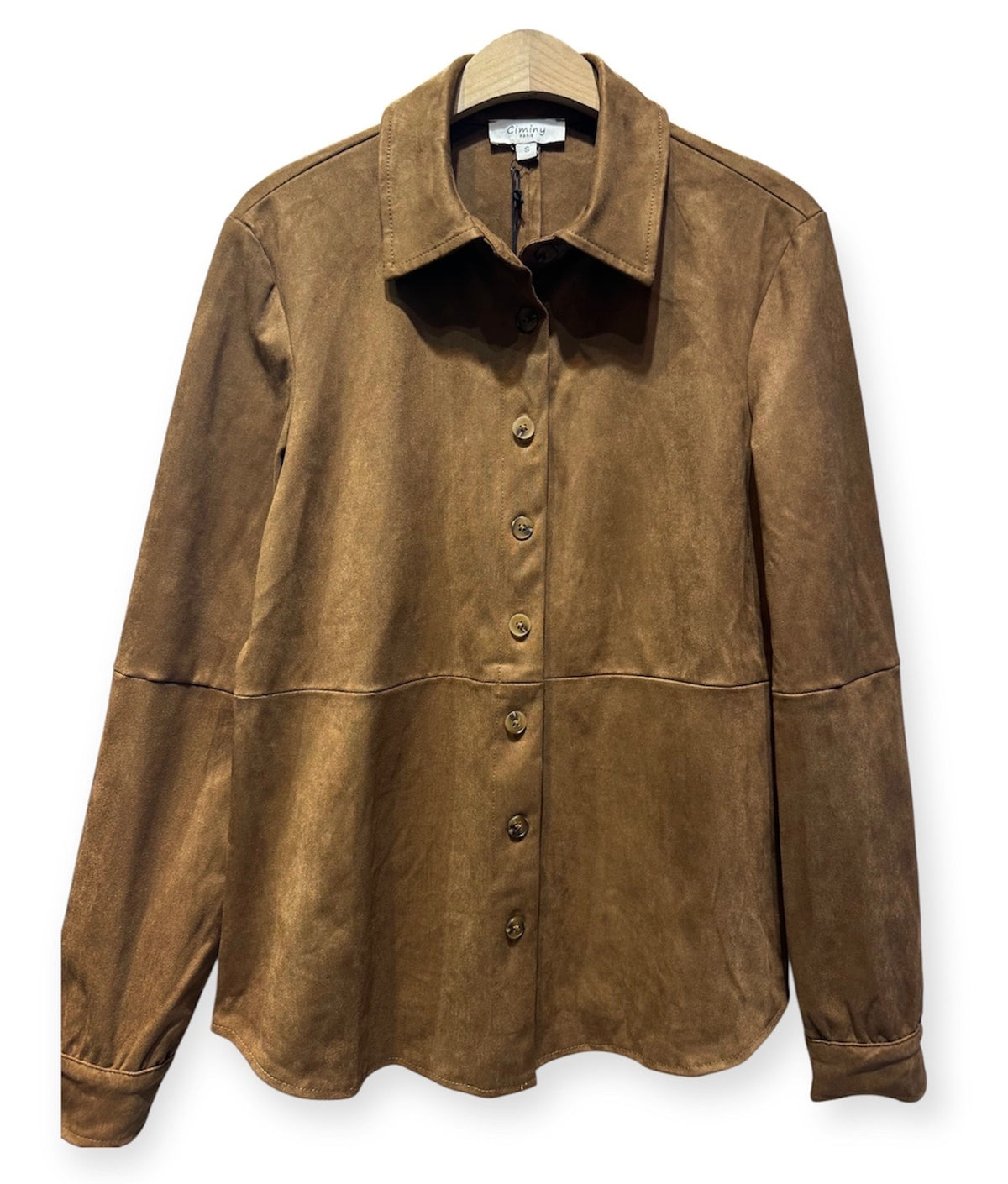 CHEMISE SUÉDINE THALYA