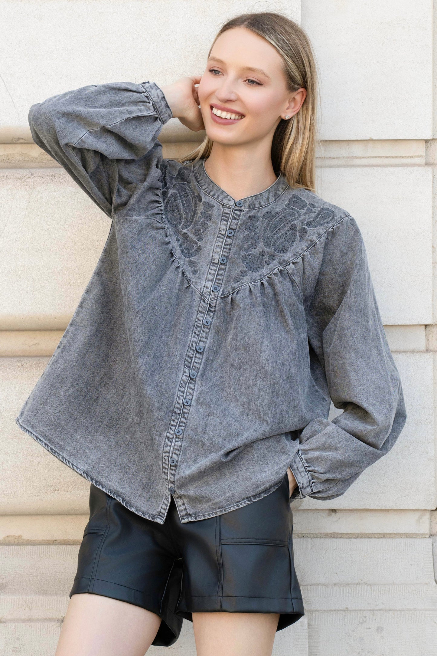 CHEMISE DENIM LARISSA