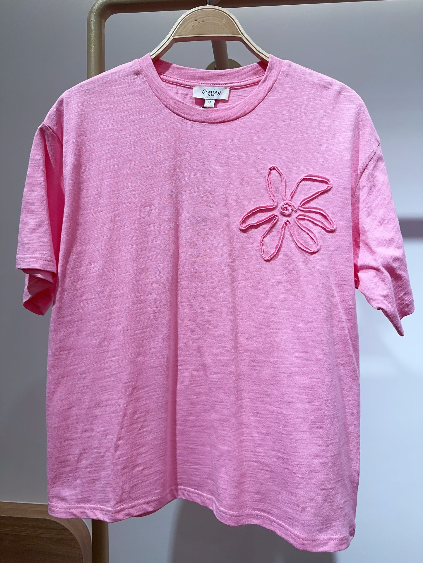 T-SHIRT COTON DÉLAVÉ