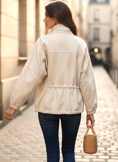 VESTE SAHARIENNE COLORÉE ANÄIS