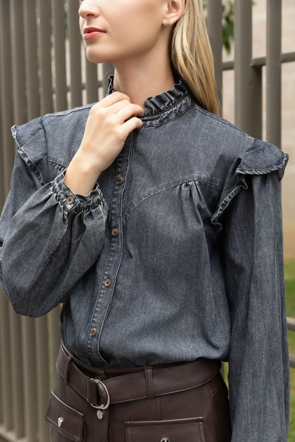 CHEMISE DENIM ANTHÉA