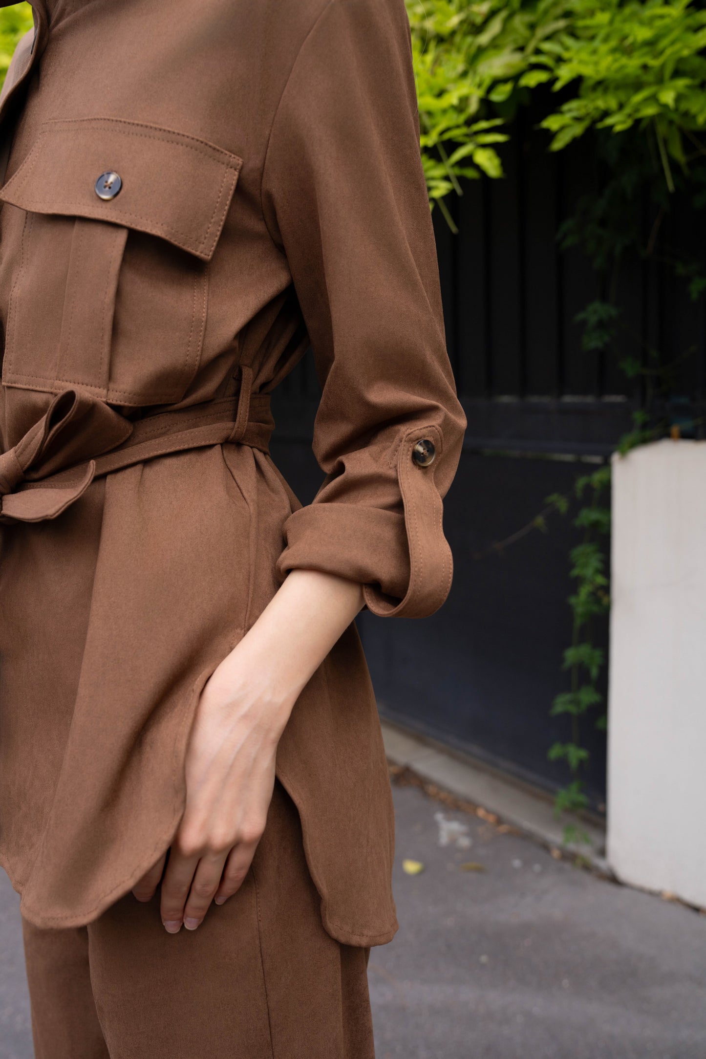 VESTE SUÉDINE NELCIA