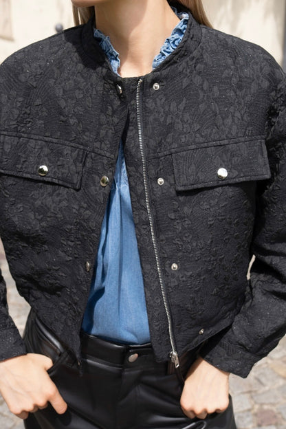 VESTE JACQUARD VIVIENNE