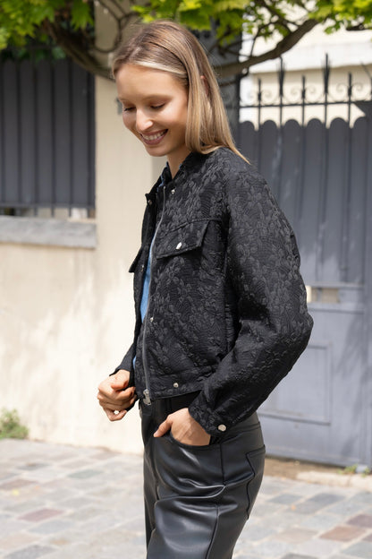 VESTE JACQUARD VIVIENNE