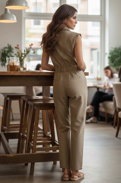 COMBINAISON COTON TOILE ELLA
