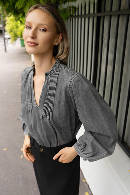 CHEMISE DENIM HALLYA