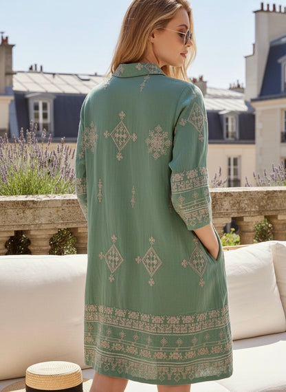 ROBE BRODÉE EUGENIE