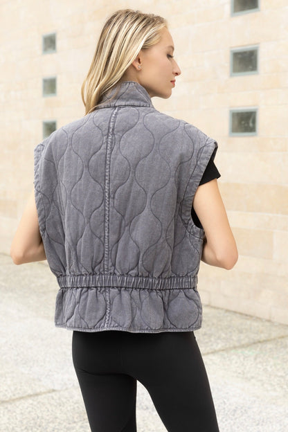 GILET MATELASSÉ JADE