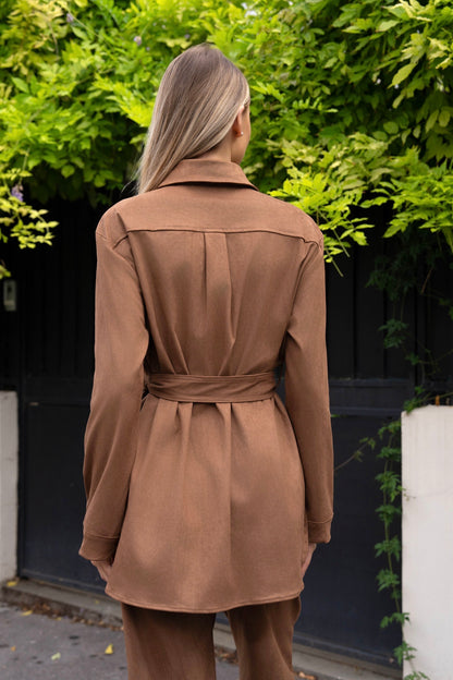 VESTE SUÉDINE NELCIA