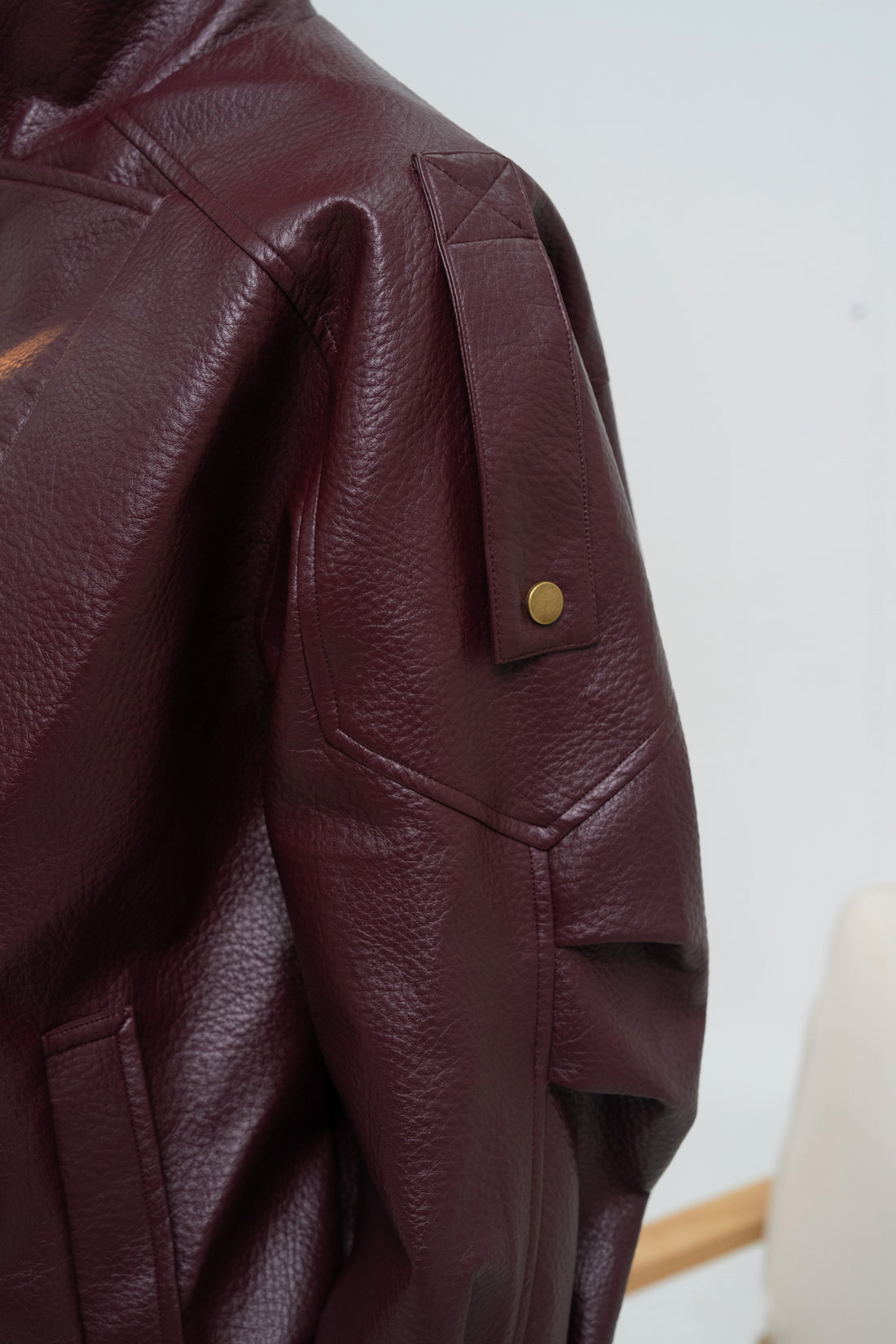 VESTE SIMILICUIR BÉA