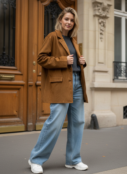 VESTE SUÉDINE RAÏNA