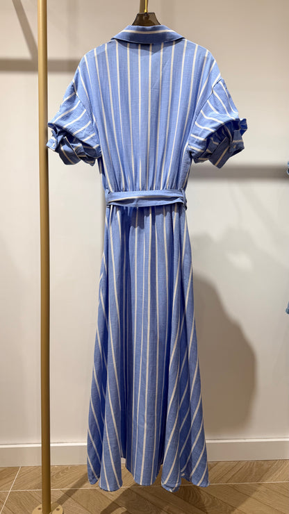 ROBE RAYÉ COTON CYRILLE