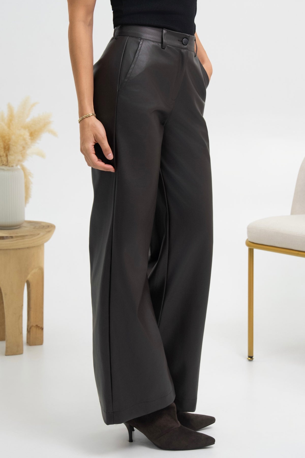 PANTALON SIMILICUIR ORIANE