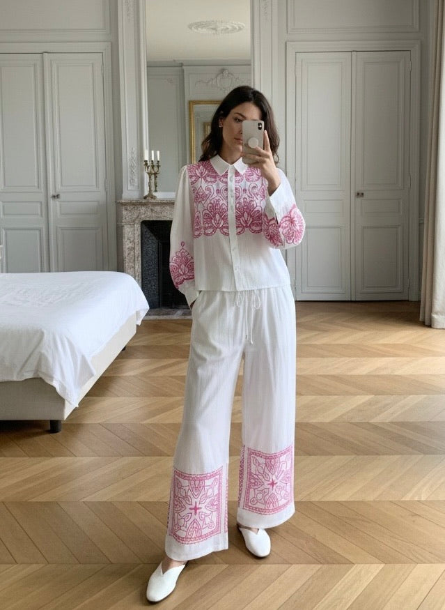 CHEMISE BRODÉE ANGÈLE