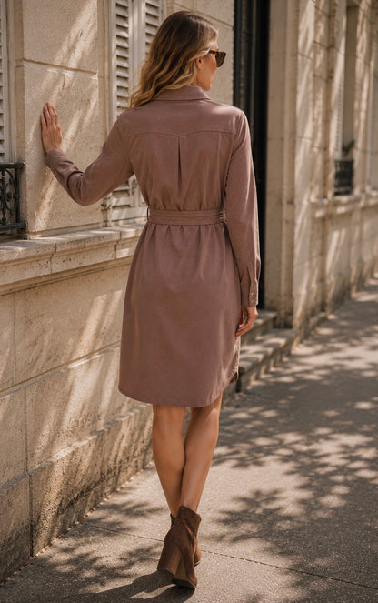 ROBE SUÉDINE DANA