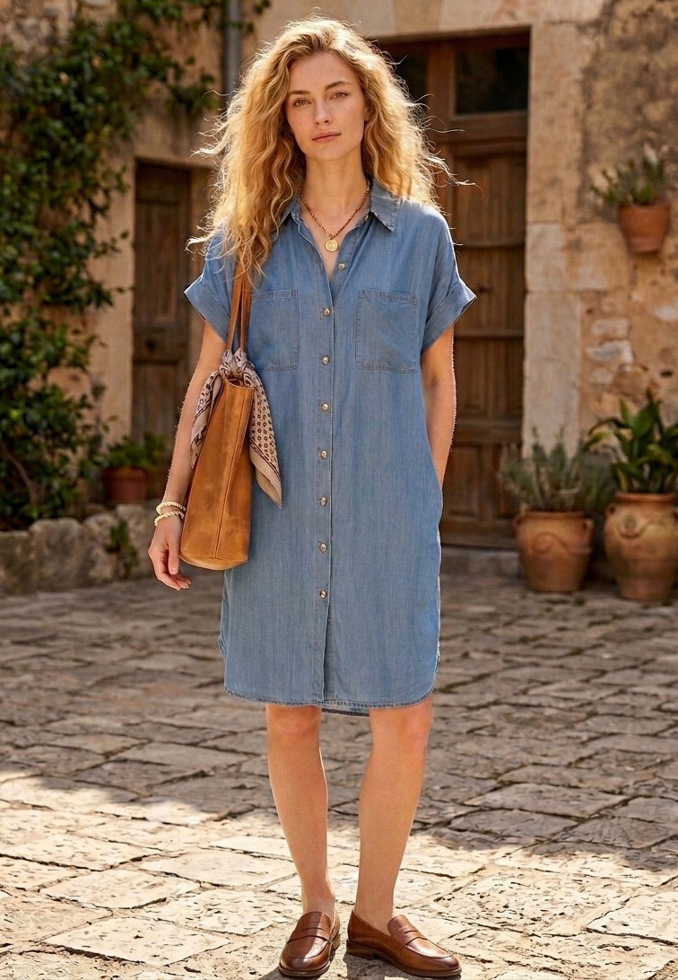 ROBE TENCELLE NAT