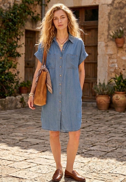 ROBE TENCELLE NAT