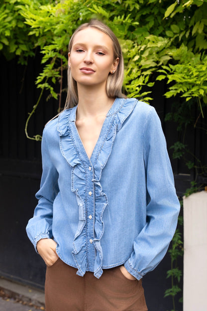 BLOUSE DENIM NATHILDE
