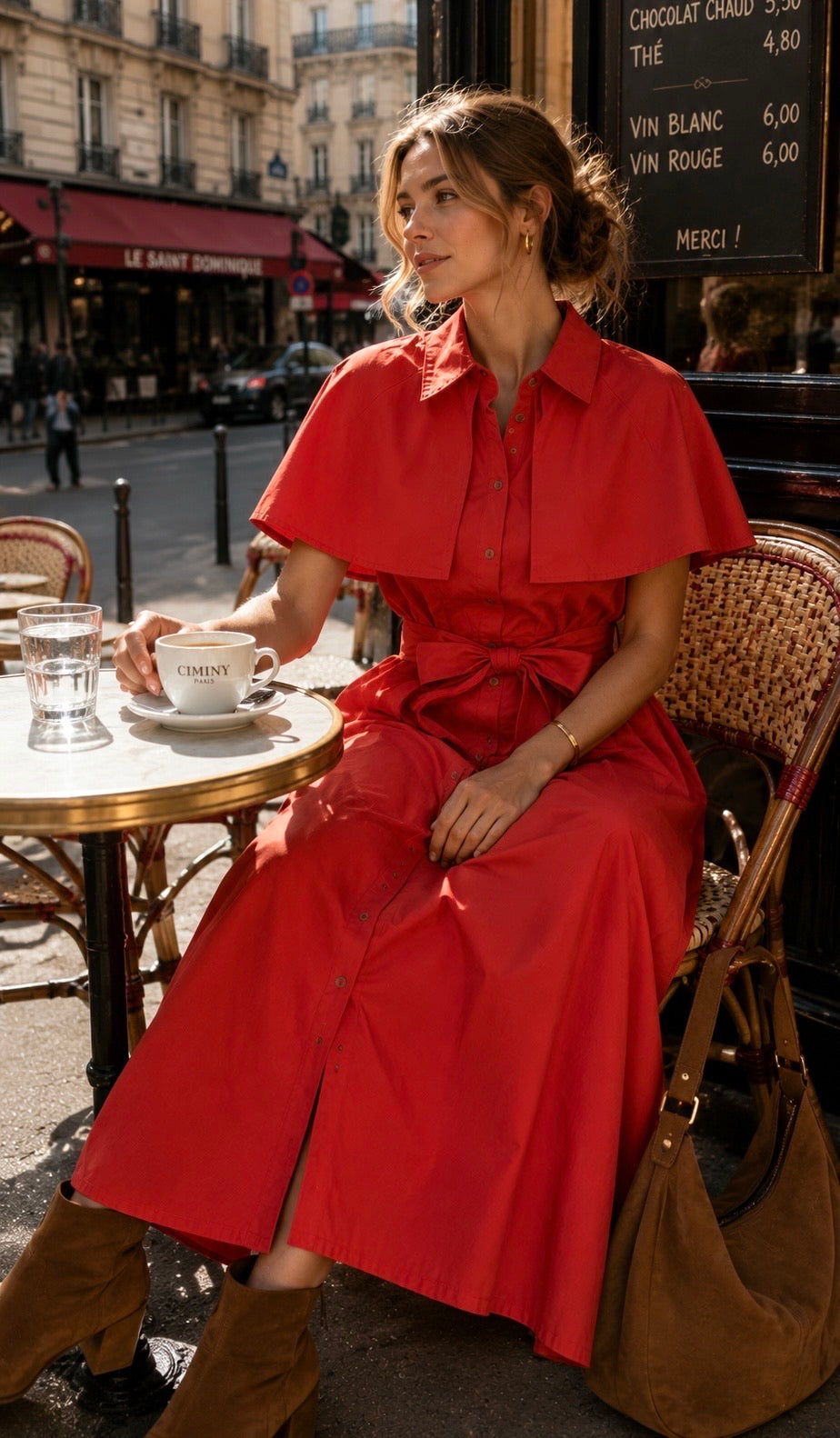 ROBE CAPE MAGALIE