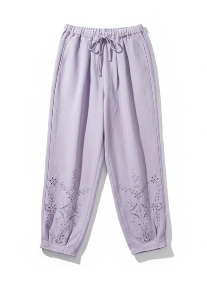 PANTALON BRODÉE SOLÈNE