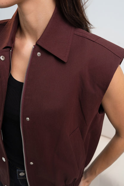 VESTE SANS MANCHES ZOYA