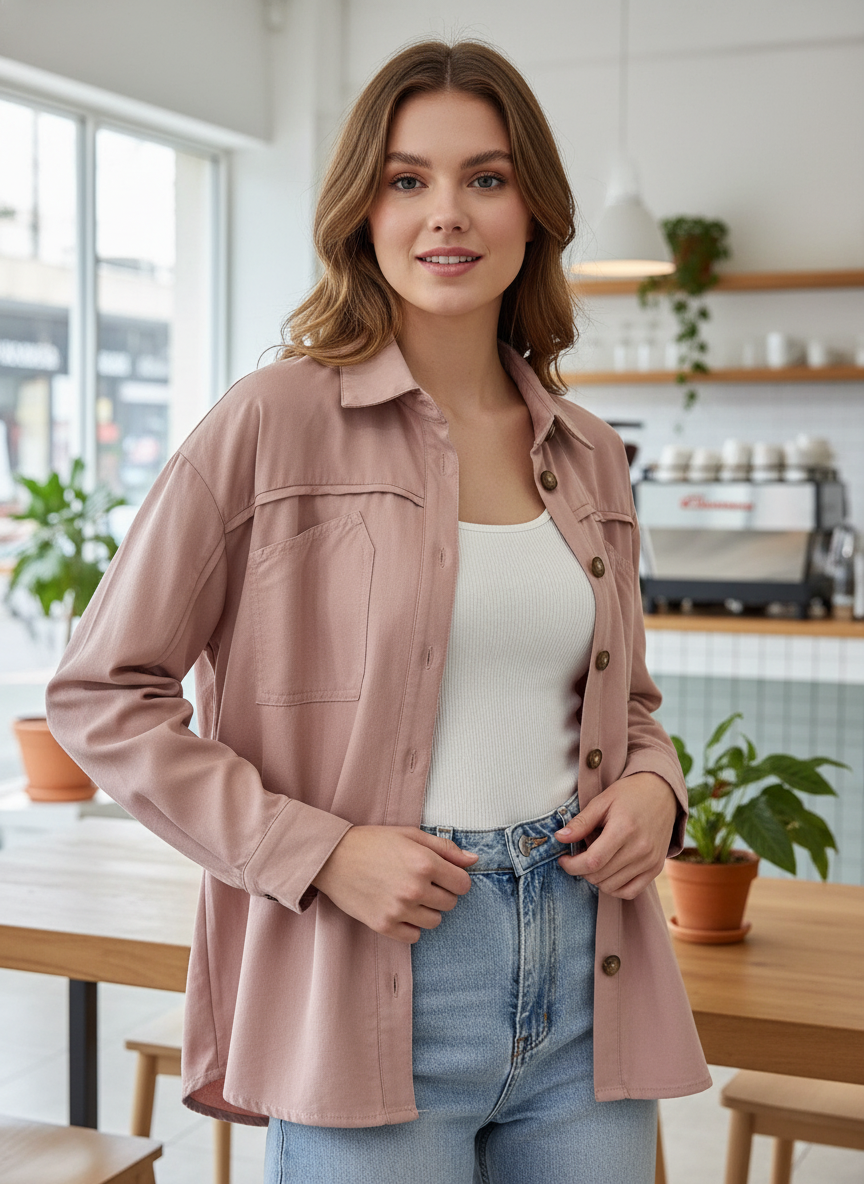 CHEMISE COTON/LYOCELL NEÏA