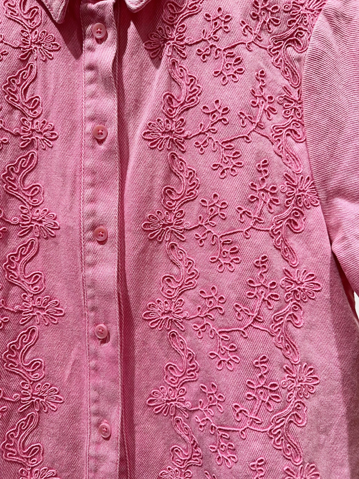 VESTE DENIM BRODÉE THOMASSINE