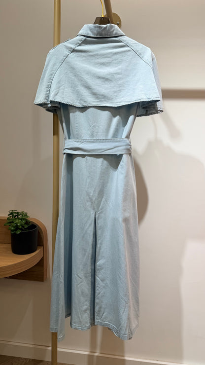 ROBE CAPE DENIM SILVIA