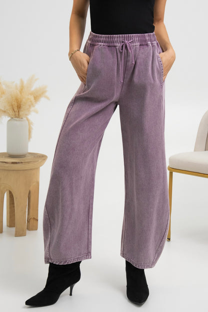PANTALON EN JEANS ROMANCE