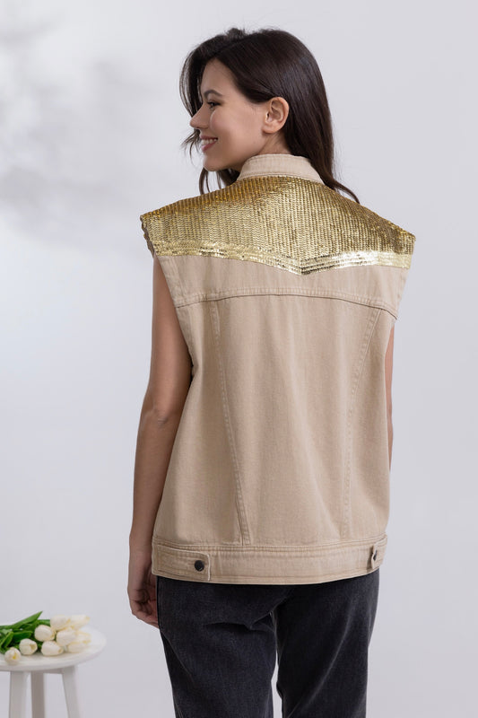 GILET ORCHID