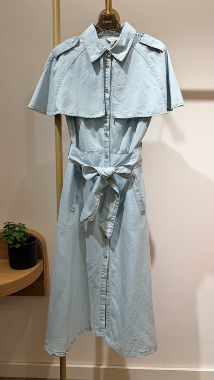 ROBE CAPE DENIM SILVIA