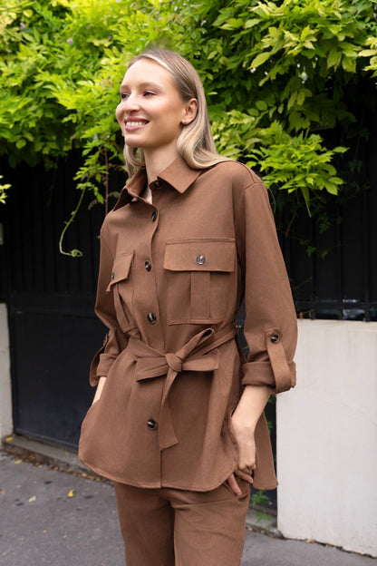 VESTE SUÉDINE NELCIA