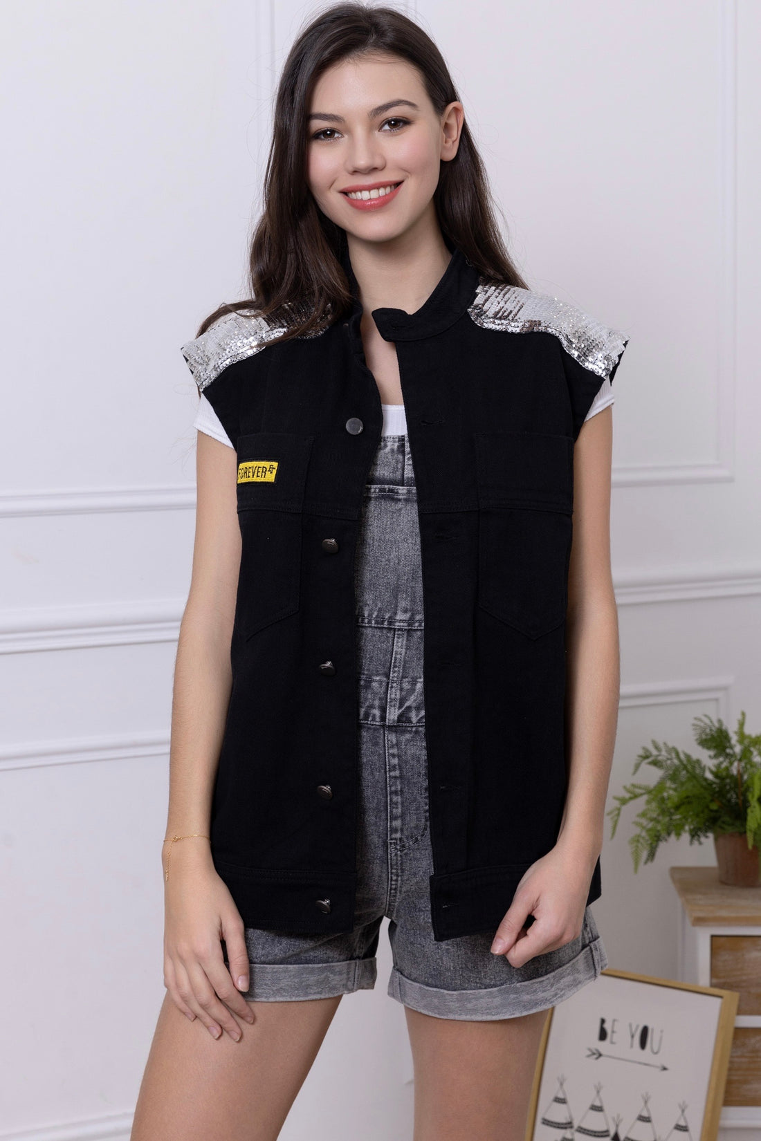GILET ORCHID