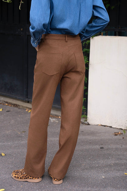 PANTALON SUÉDINE WENDY