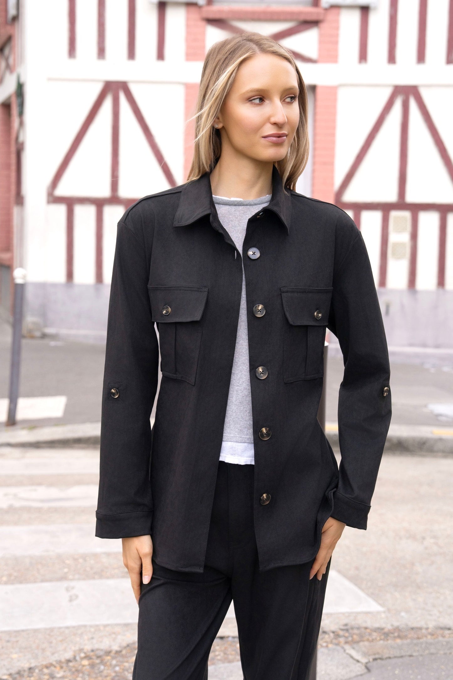 VESTE SUÉDINE NELCIA