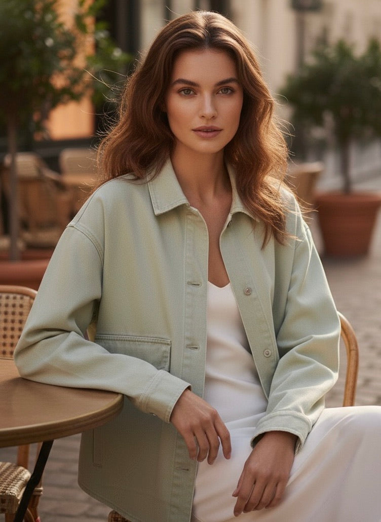 VESTE COTON CELESTIA