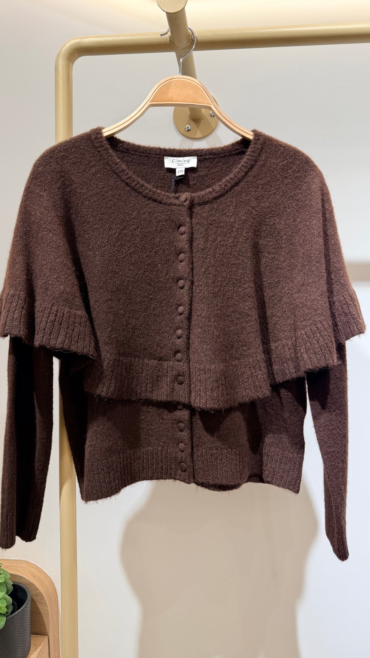 GILET MAILLE CATHEL.