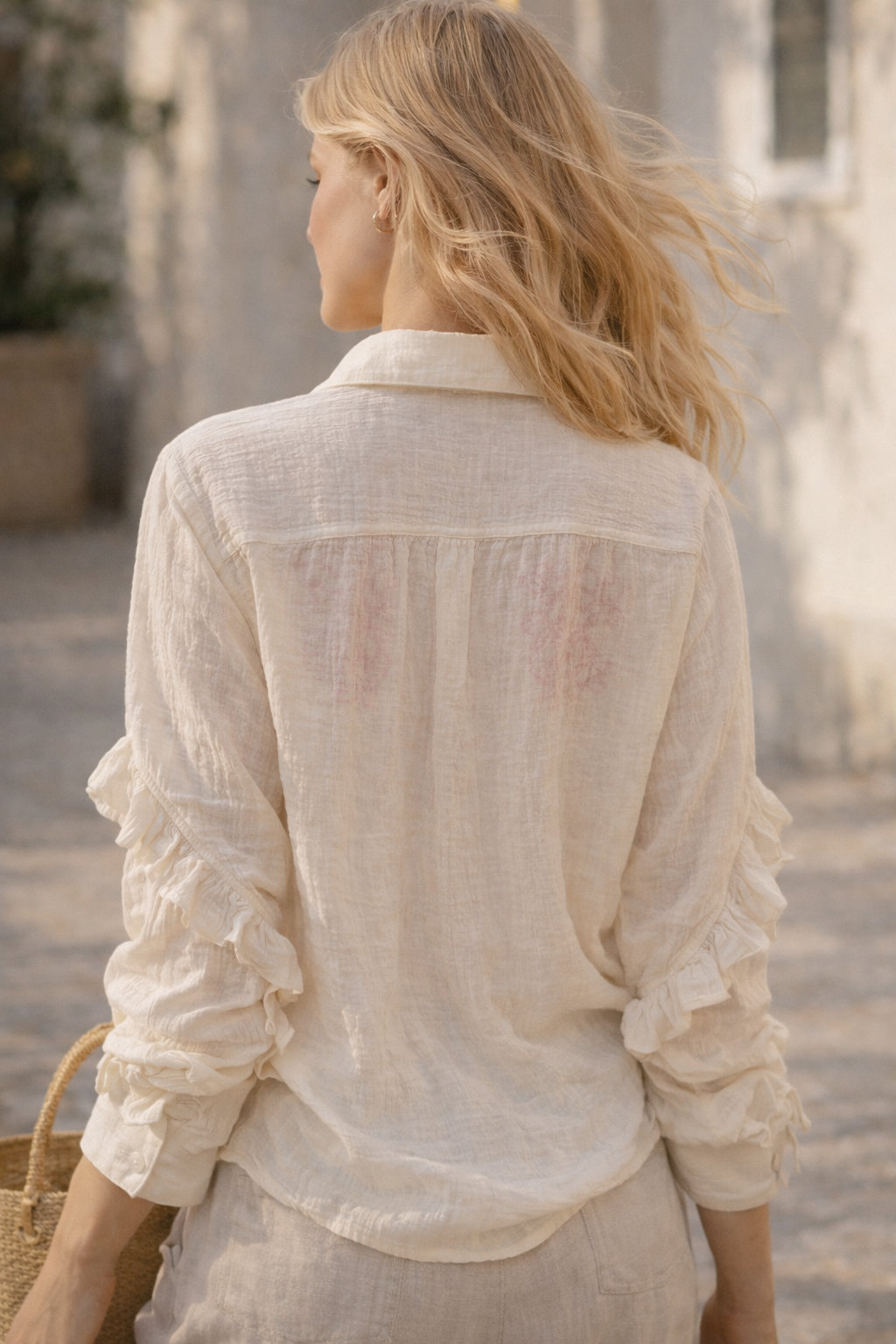 CHEMISE BOHÈME COTON OTTAN