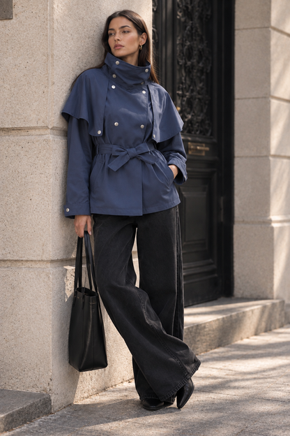 VESTE TRENCH COAT COTON LUCY