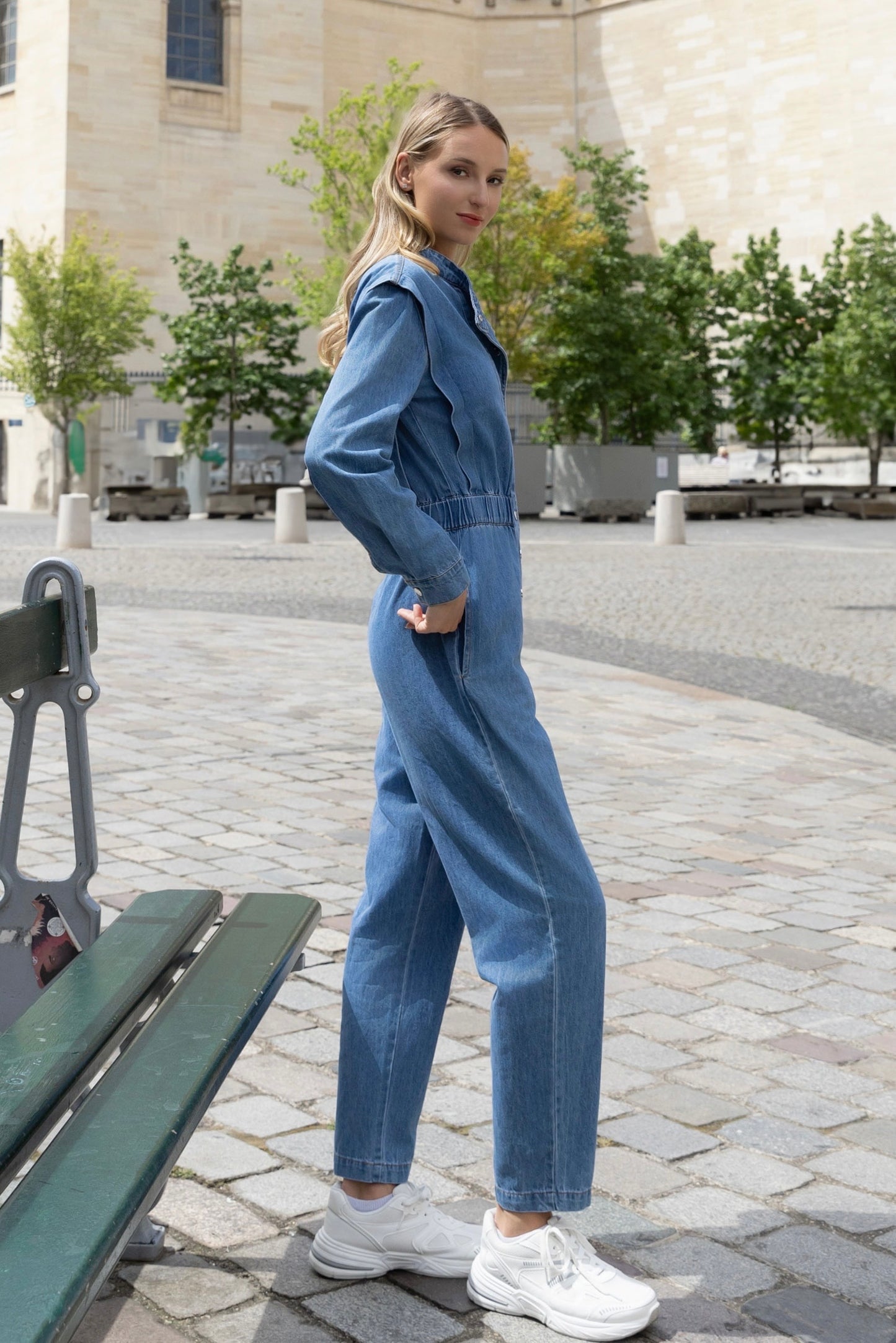 COMBINAISON DENIM CLARA