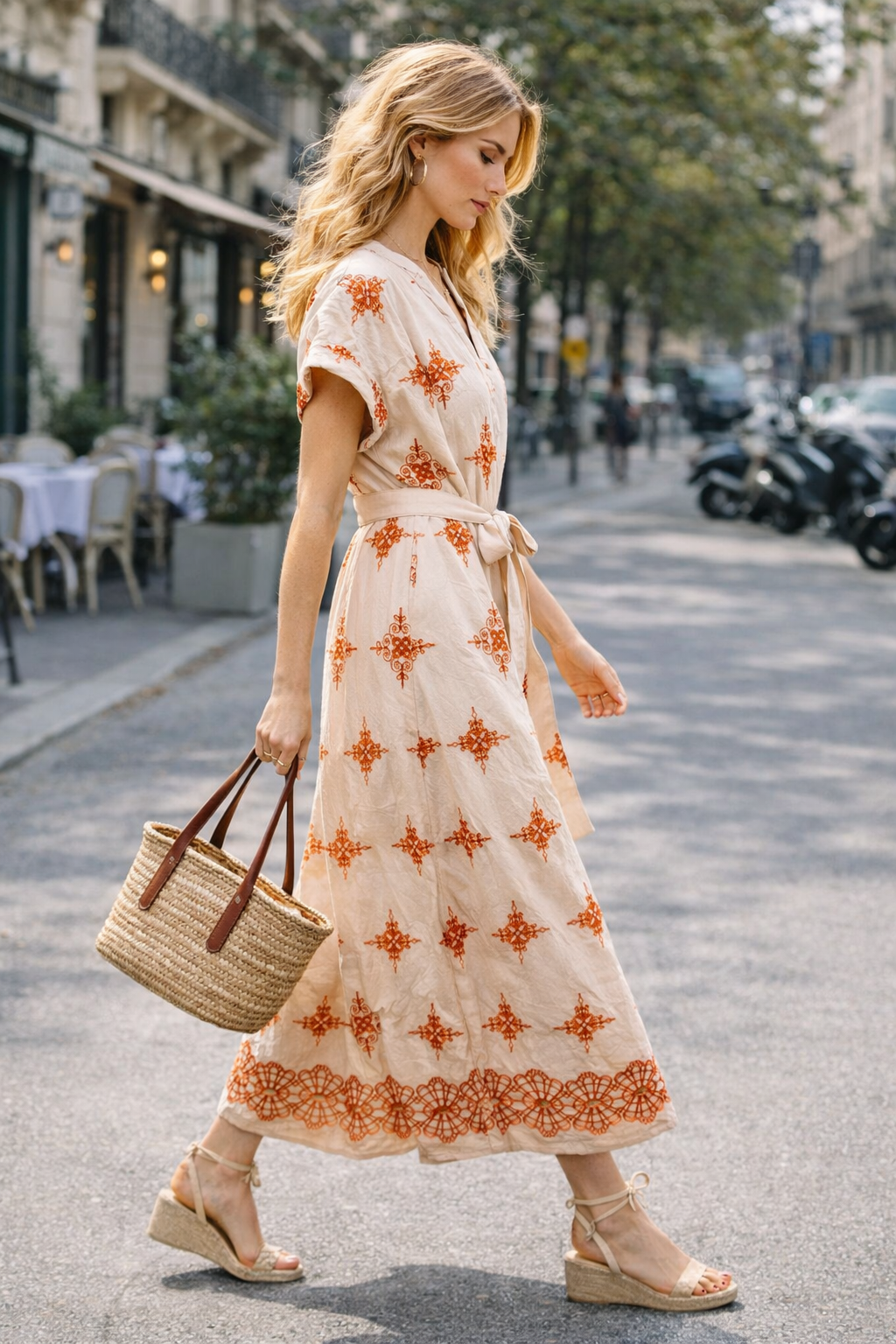 ROBE BRODÉE VALMA
